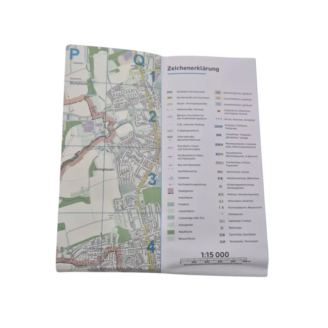 Amtlicher Stadtplan der Stadt Bochum