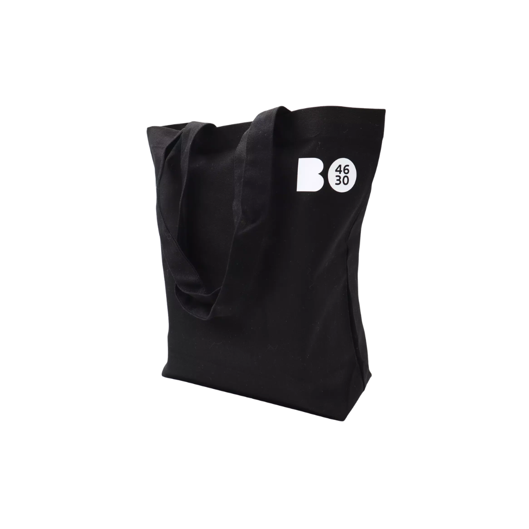 "4630 Bochum" Einkaufstasche, schwarz