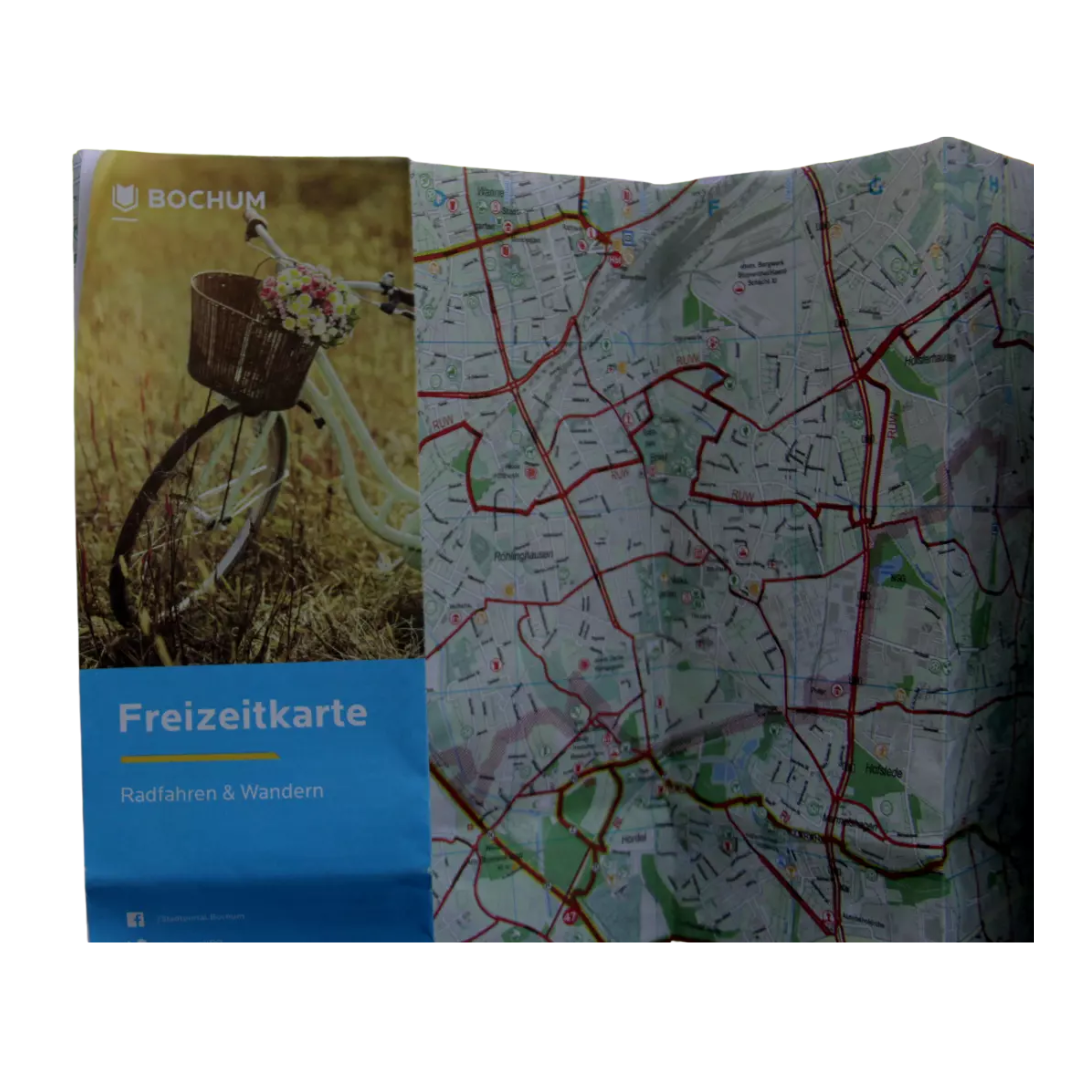 Freizeitkarte Bochum - Radfahren & Wandern