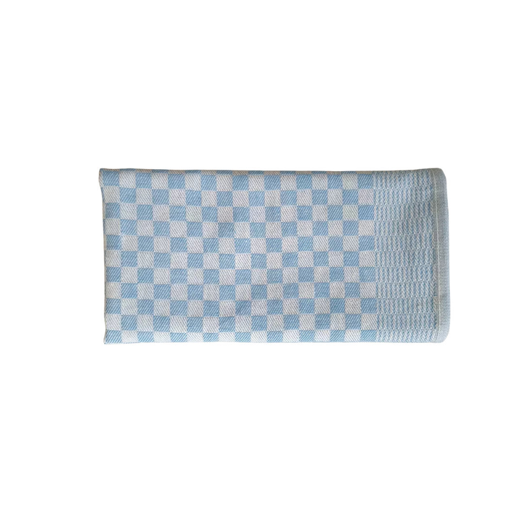 Grubentuch aus Baumwolle, blau