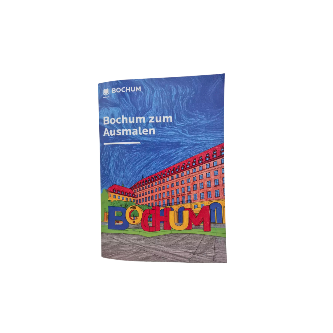"Bochum zum Ausmalen" Malbuch