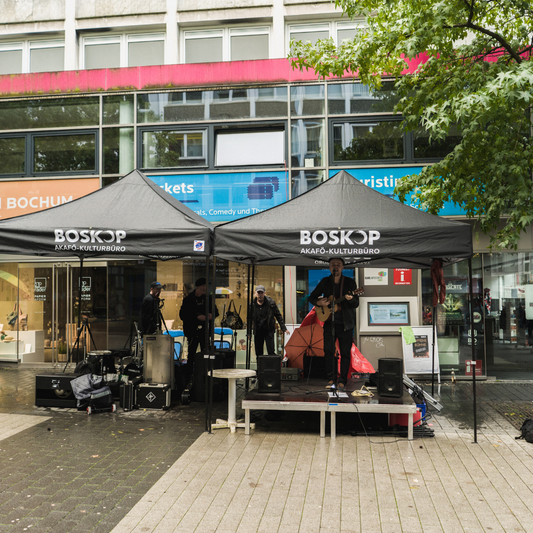 Präsentation des Trittsteines Huestraße Höhe Touristinfo