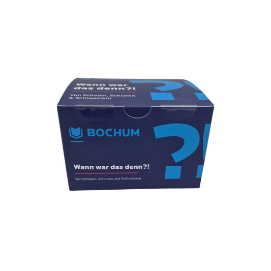 Wann war das denn?! Bochum Quiz Kartenspiel
