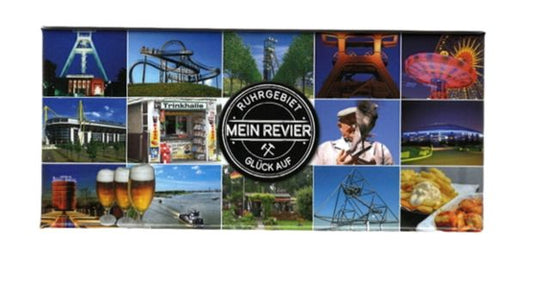 "Ruhrgebiet - Mein Revier- Glück Auf" Magnet